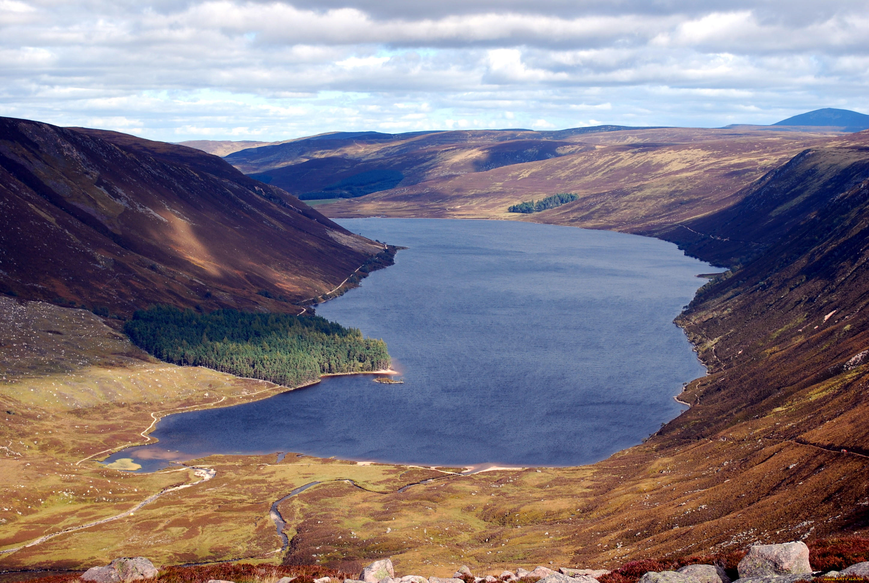 loch muick, scotland, , , , loch, muick